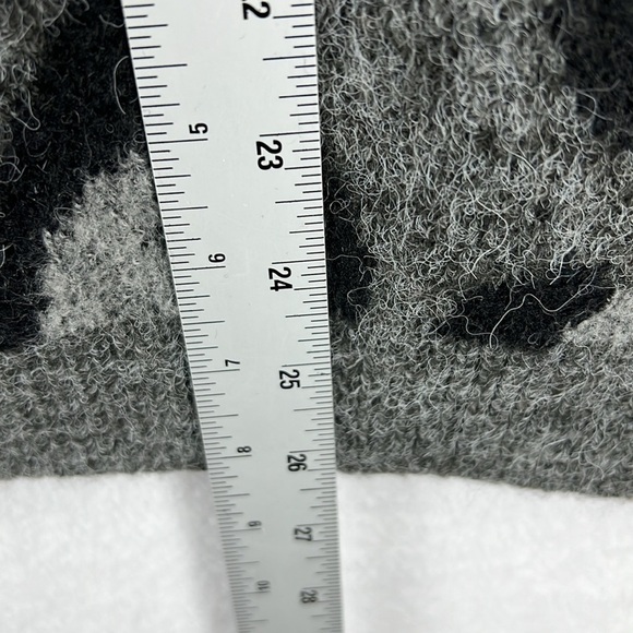 RD Style (Stitch Fix) Pullover Sweater Sz M Black/Gray Animal Print 1/4 Zip NWT - Picture 11 of 11